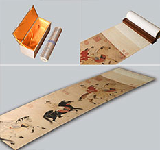 旬邑馆藏书画复制博物馆书画复制服务