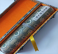 旬邑书画装裱案例